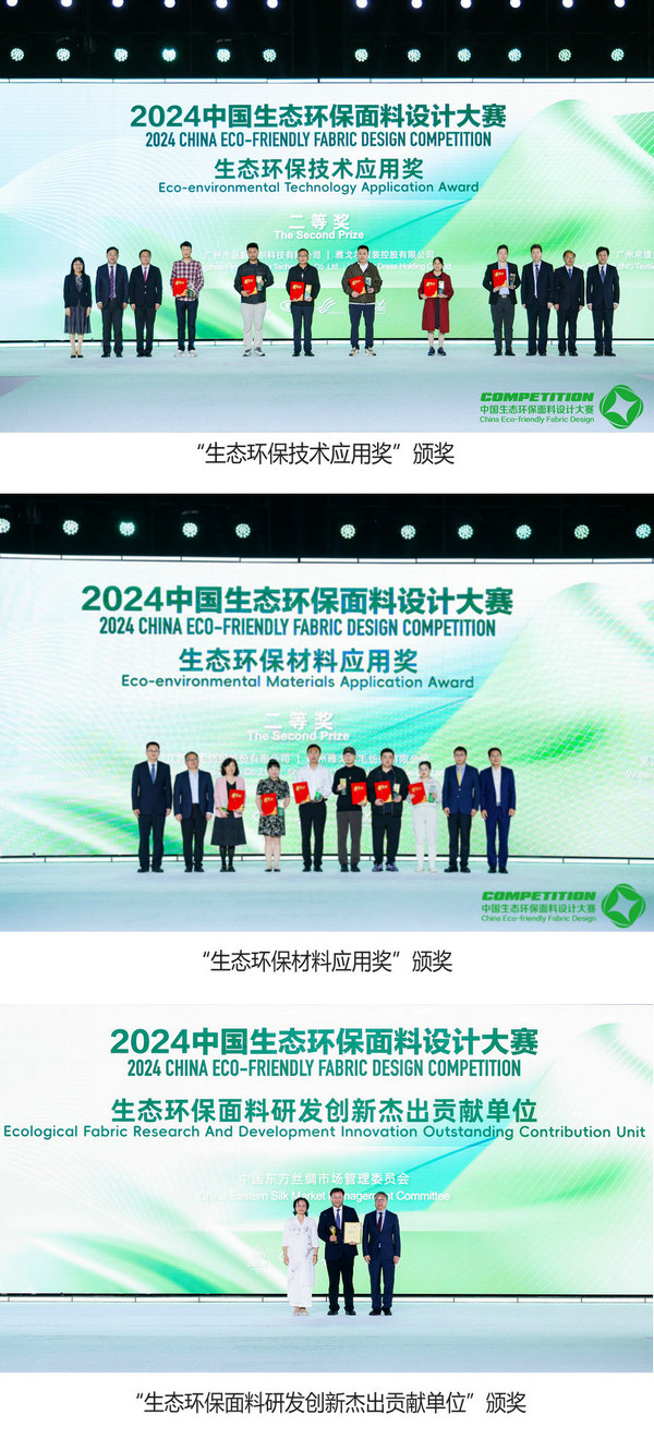 2024中国生态环保面料设计大赛颁奖典礼闪耀苏州湾(图4)