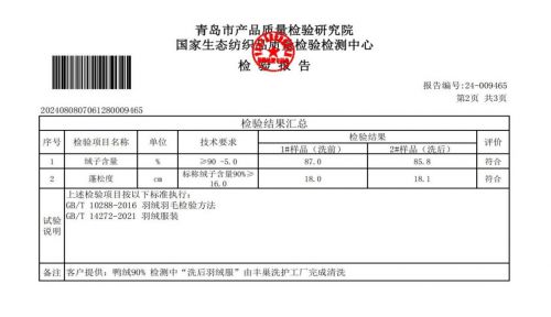 丰巢洗护通过国家级质检实验室检测多品类洗护服务获认证(图3)