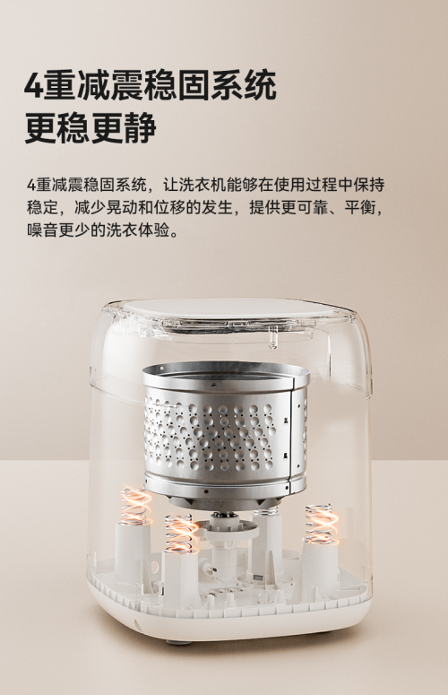 希亦内衣洗衣机Pro重塑“高效清洗不伤衣”被誉为行业最强旗舰天花板！(图4)