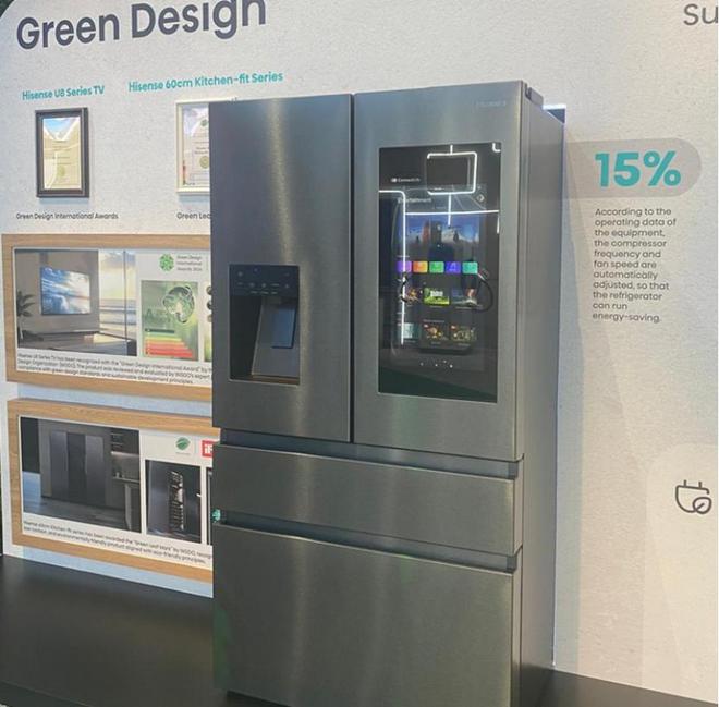 海信大屏冰箱780闪耀CES2025引领智能家居新潮流(图3)