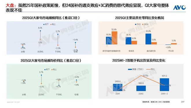 季报专题 2025Q1洗护市场：稳健增长把握新一轮国补下的产业升级机遇
