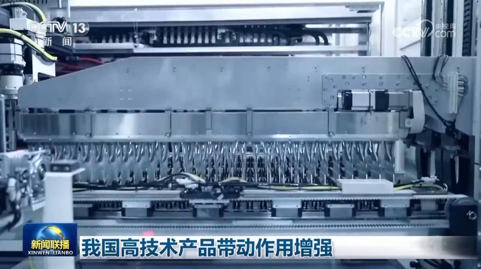 我国高技术产品带动作用增强(图1)