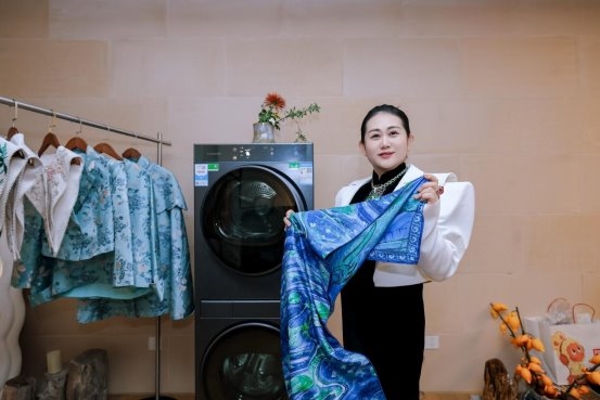 中奥建交55周年：卡萨帝洗衣机亮相非遗特展(图2)